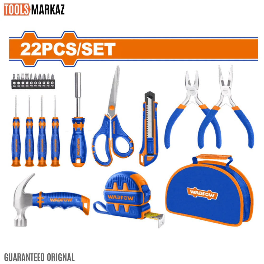 Wadfow 22 Pcs Hand Tools Set WHSAM22