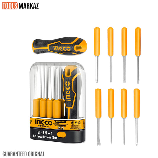 Ingco 9 Pcs interchangeable screwdriver set AKISD0901