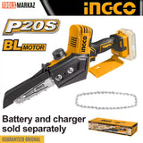 Ingco Lithium-Ion Mini Chain saw CGSLI2068