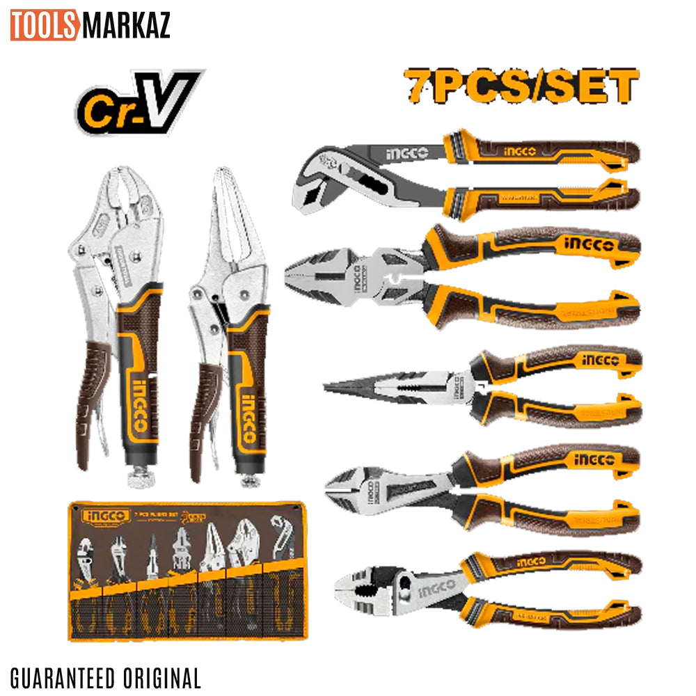 Ingco 7 Pcs Pliers Set COS23036