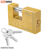 Ingco Heavy Duty Brass Block Padlock DBBPL0602