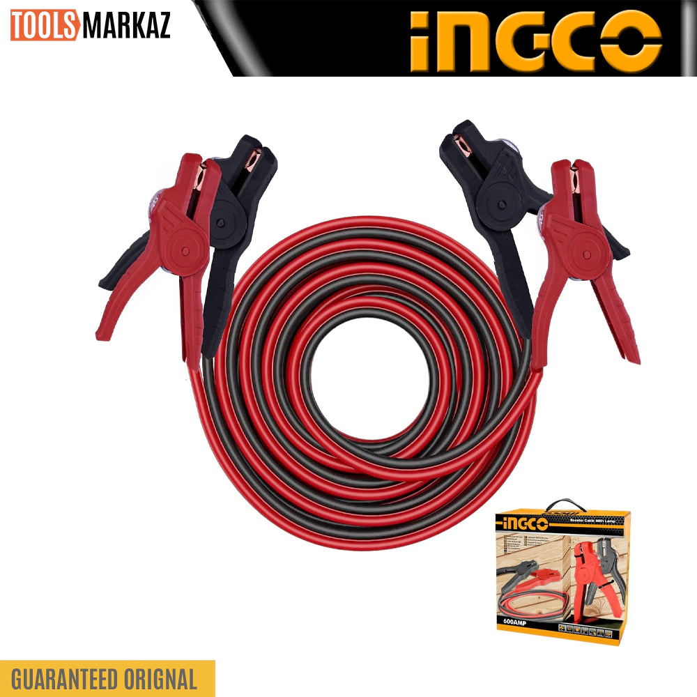 Ingco Booster Cable With Lamp HBTCP6008L