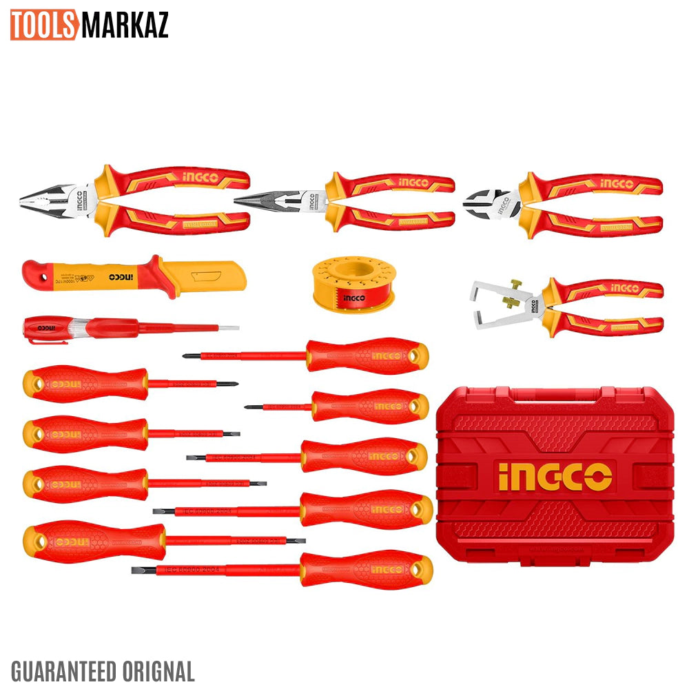 Ingco 16Pcs Insulated Hand Tools Set HKITH1601