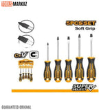 Ingco 7 Pcs screwdriver set HKSD0728