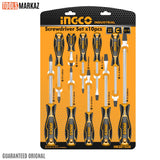 Ingco 10 Pcs Screwdriver Set HKSD1028