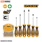 Ingco 6 Pcs Screwdriver Set HKSDS0628