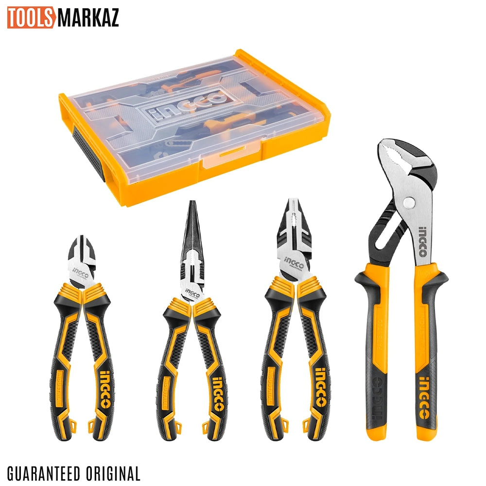 Ingco 4 Pcs Pliers Set HKTV01P042