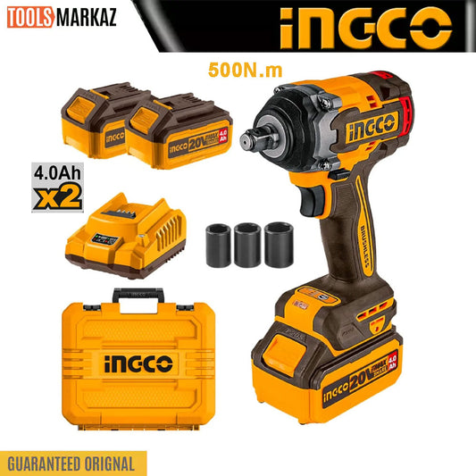 Ingco 20V Lithium-Ion Cordless 500N.m CIWLI2050