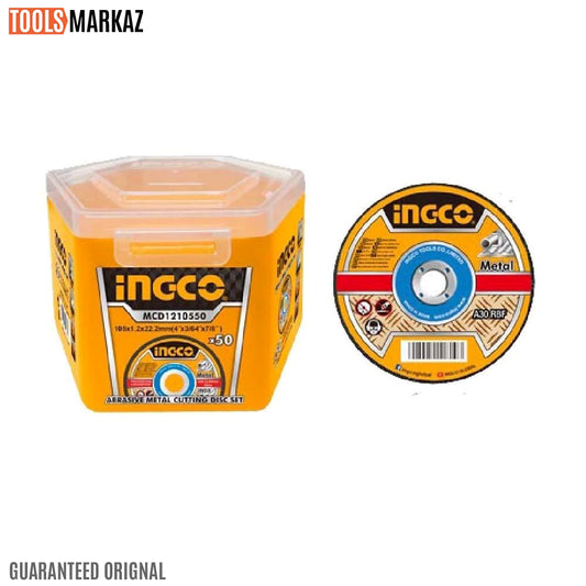 Ingco Abrasive Metal Cutting Disc Set MCD1210550
