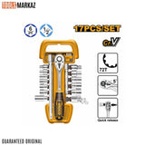 Ingco 17 Pcs 1/2" socket set HKTS12171