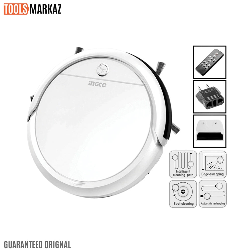 Ingco Robotic Vacuum Cleaner(Gyroscope Style) VCRG30261