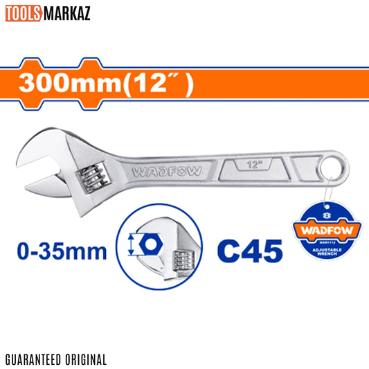 Wadfow Adjustable Wrench WAW1112