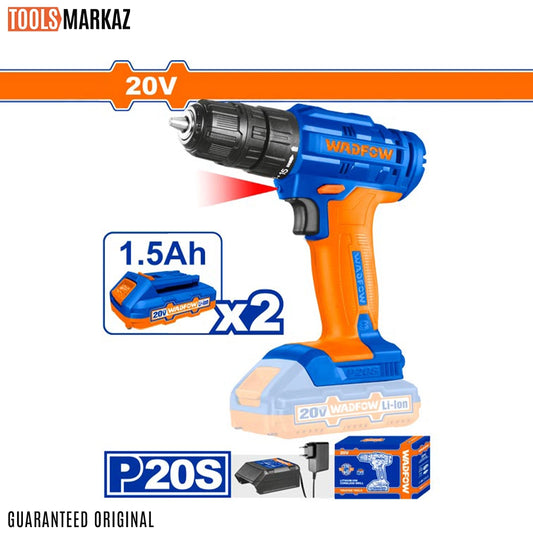 Wadfow Lithium-Ion Cordless Drill WCDP512