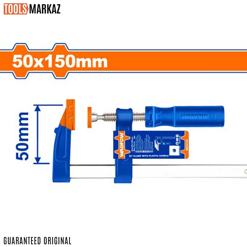 Wadfow F Clamp With Plastic Handle WCP2151