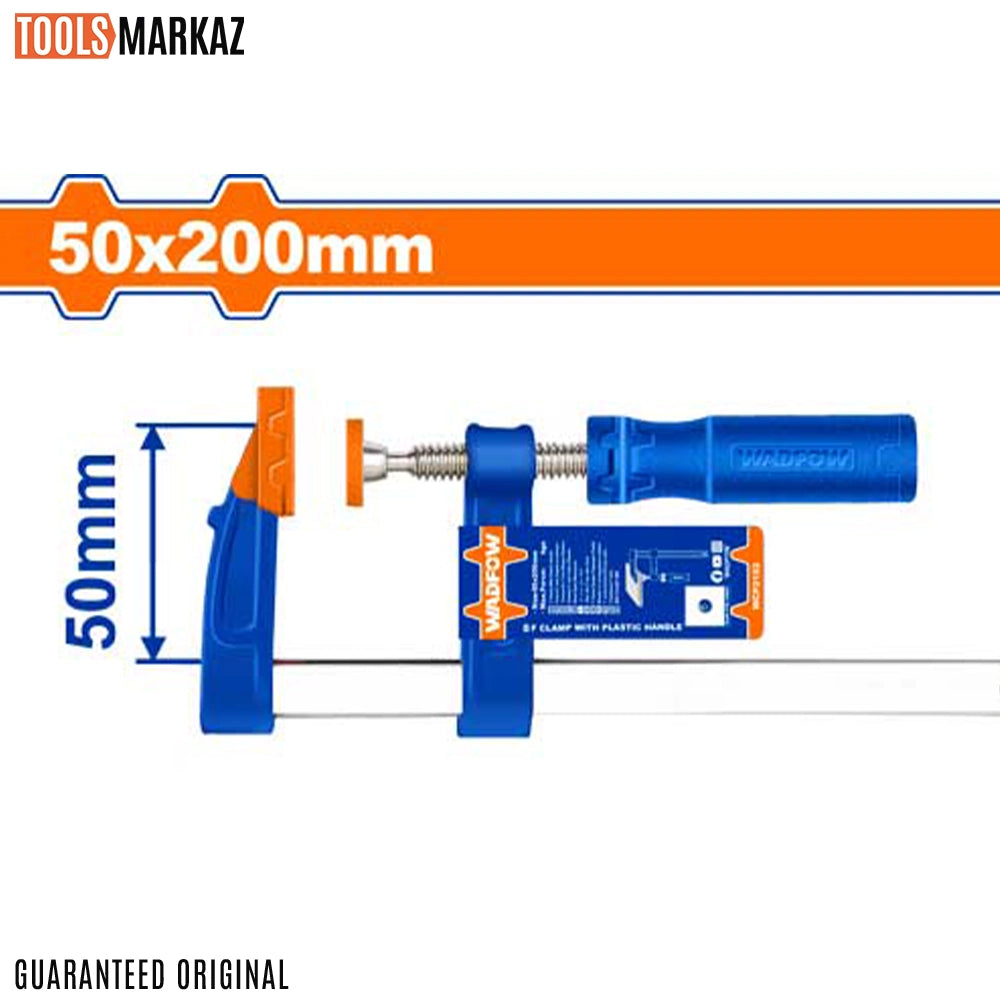 Wadfow F Clamp With Plastic Handle WCP2152