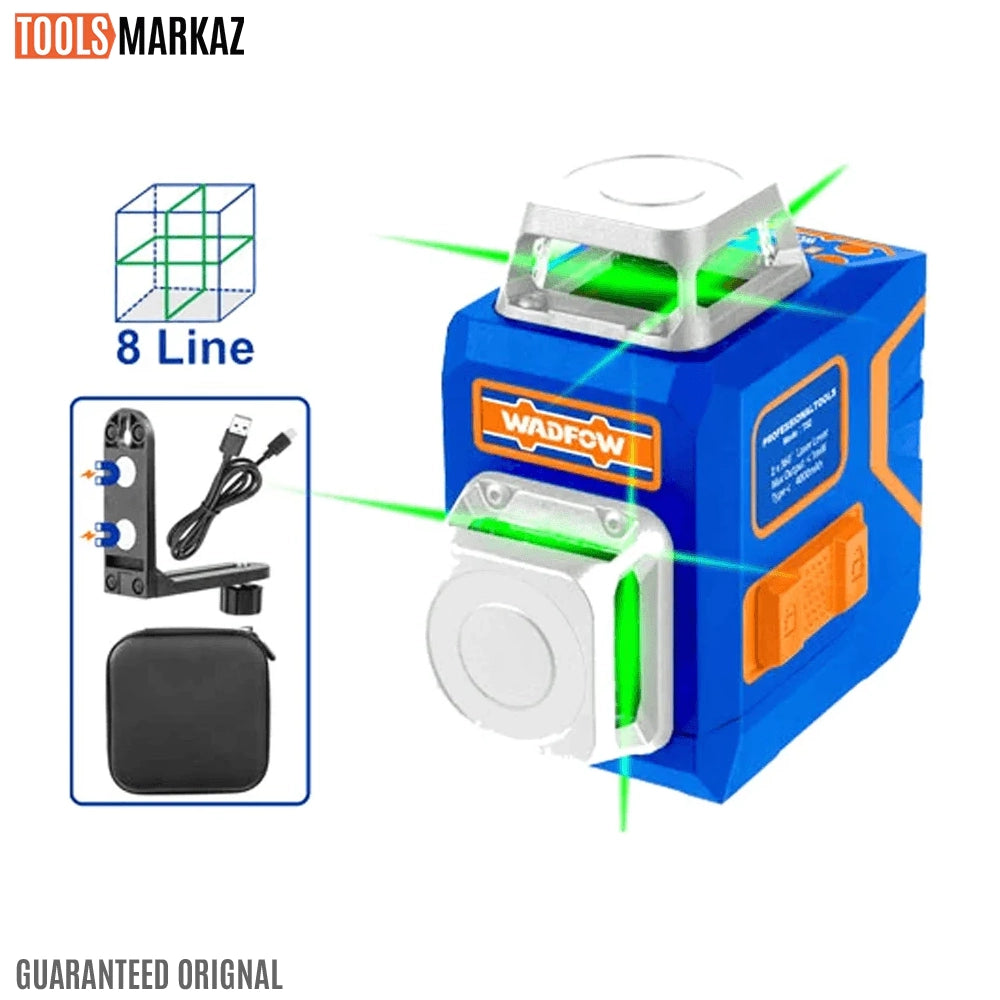 Wadfow Self-Leveling Line Laser(Green Laser Beams) WLE1M08