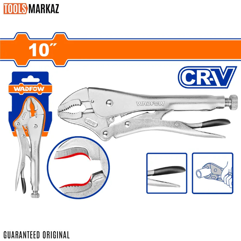 Wadfow Curved Jaw Locking Plier WLP1C02