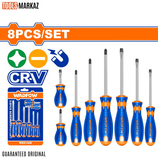 Wadfow 8 Pcs Screwdriver Set WSS1408