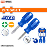 Wadfow 2 Pcs Screwdriver Set WSS2202