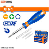 Wadfow 6 In 1 Screwdriver Set WSS5506