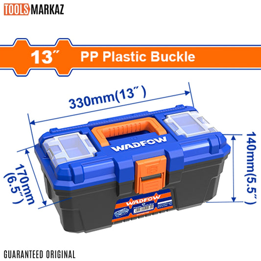 Wadfow 13" Plastic Tool Box WTB1313